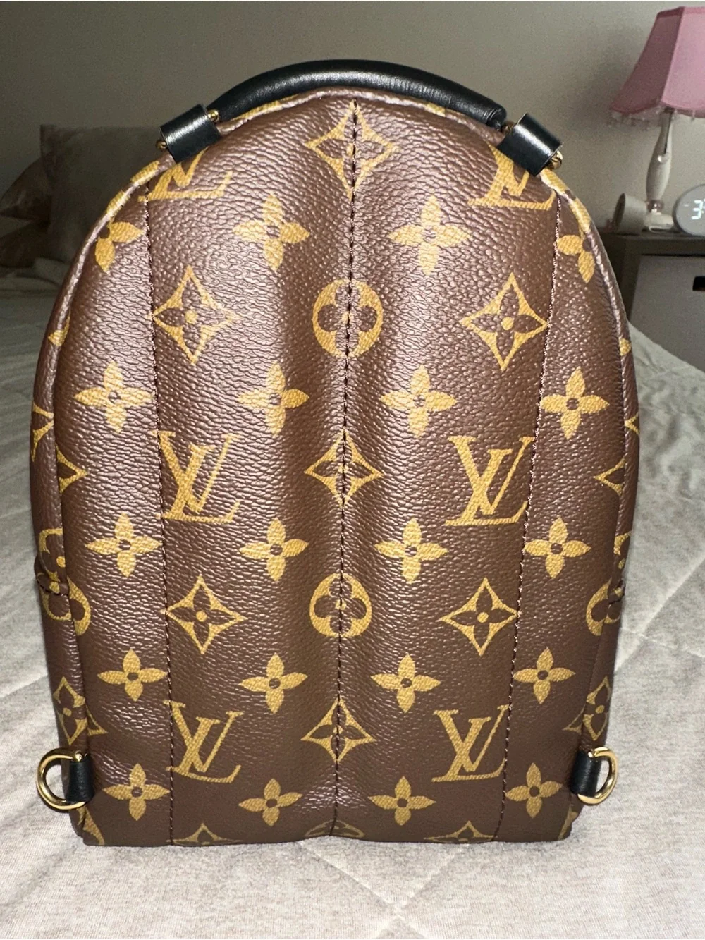 Louis Vuitton Brown and Gold Monogram Mini Backpack